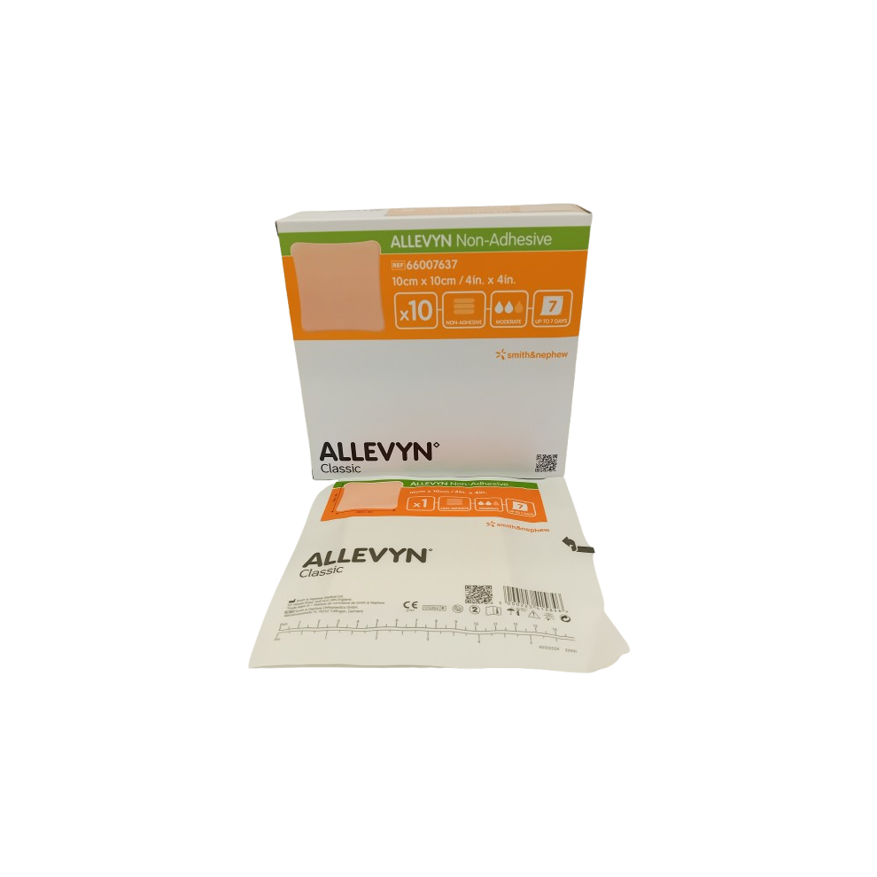 Allevyn Non Adhesive 10cm x 10cm Box of 10 - REF: 66007637
