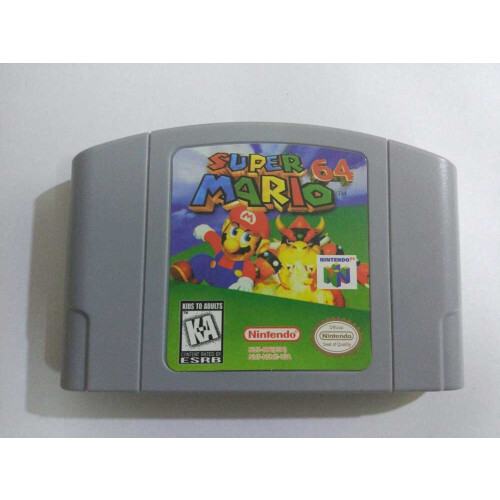 Super Mario 64 N64 Video Game Card USA Version