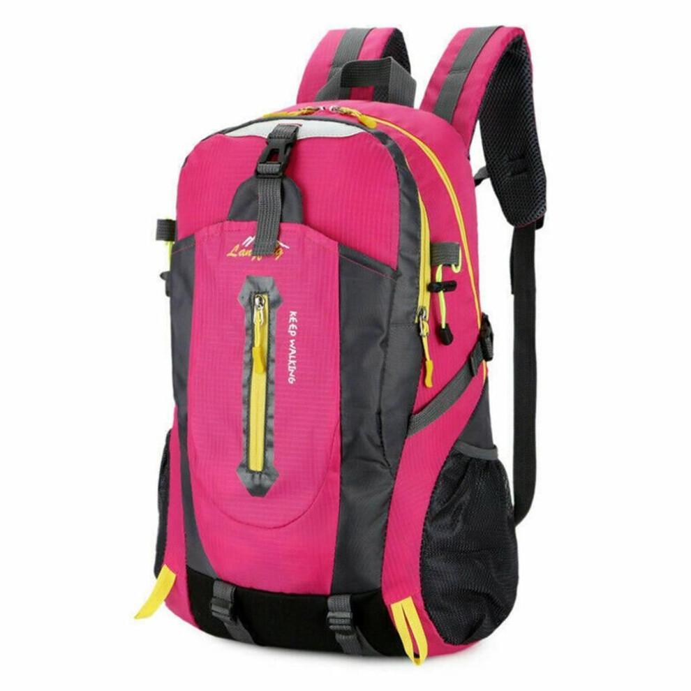 (rose red, None) Marryday Supersuitcase Outdoor Sporting Backpack Nylon For Outdoor Camping Cycling Hiking