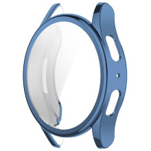 (blue, Watch7-44MM) TPU Screen Protector Anti-Scratch Cover Shell Protective Case for Samsung Galaxy Watch 7 40/44MM