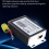 Μονόκαναλο Gigabit POE Ethernet SPD Network Surge Protector 1000Mbps για κάμερες IP CCTV 3