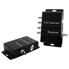 4-kanaals videosplitter, CCTV-multiplexer, videosplitter met analoge kleuren-quadprocessor