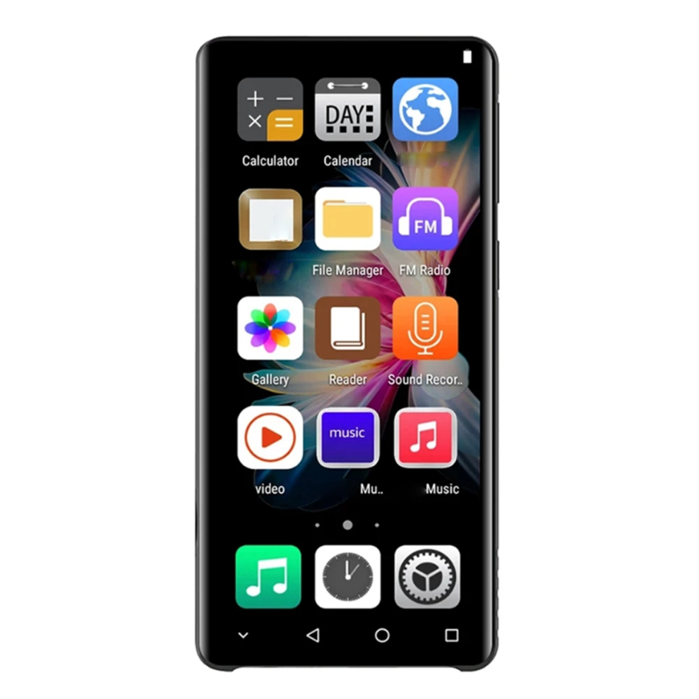 Reproductor De M?Sica Wifi MP3 MP4 Pantalla T?Ctil De 4 Pulgadas Bluetooth Para Android 8.1 Con Altavoz, Fm, Libro Electr?Nico, Grabadora, Video-image