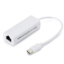 Network Card USB Type-C to Rj45 100M Driver-Free Converter Cable Adapter Ethernet A