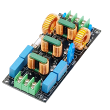 Four-Level Audio AC 220V Power Supply Filter 110V Differential Mode Common EMC Safety Rules FCC,8A
