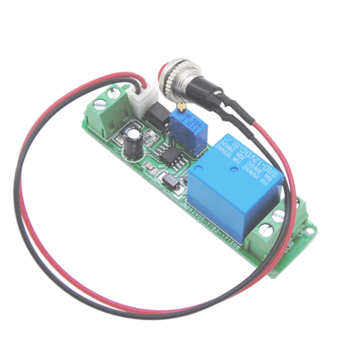 DC 12V Timing Timer Delay 1-10S Time Adjustable Relay with Indicator Light Turn OFF Module Trigger Switch