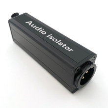 Isolador de ?udio profissional mono comum de aterramento, filtragem de ru?do ac?stico para eliminar o som atual, isolamento de permalloy