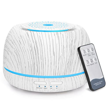 300ML Aromas Essential Oil Diffuser,8 Hours Cool Mist Diffuser with Remote Control,USB-C, 7 Color Humidifier for Home A