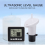 Wireless Ultrasonic Water Tank Liquid Level Meter with Temperature Sensor Time Display Low Battery Indicator 5