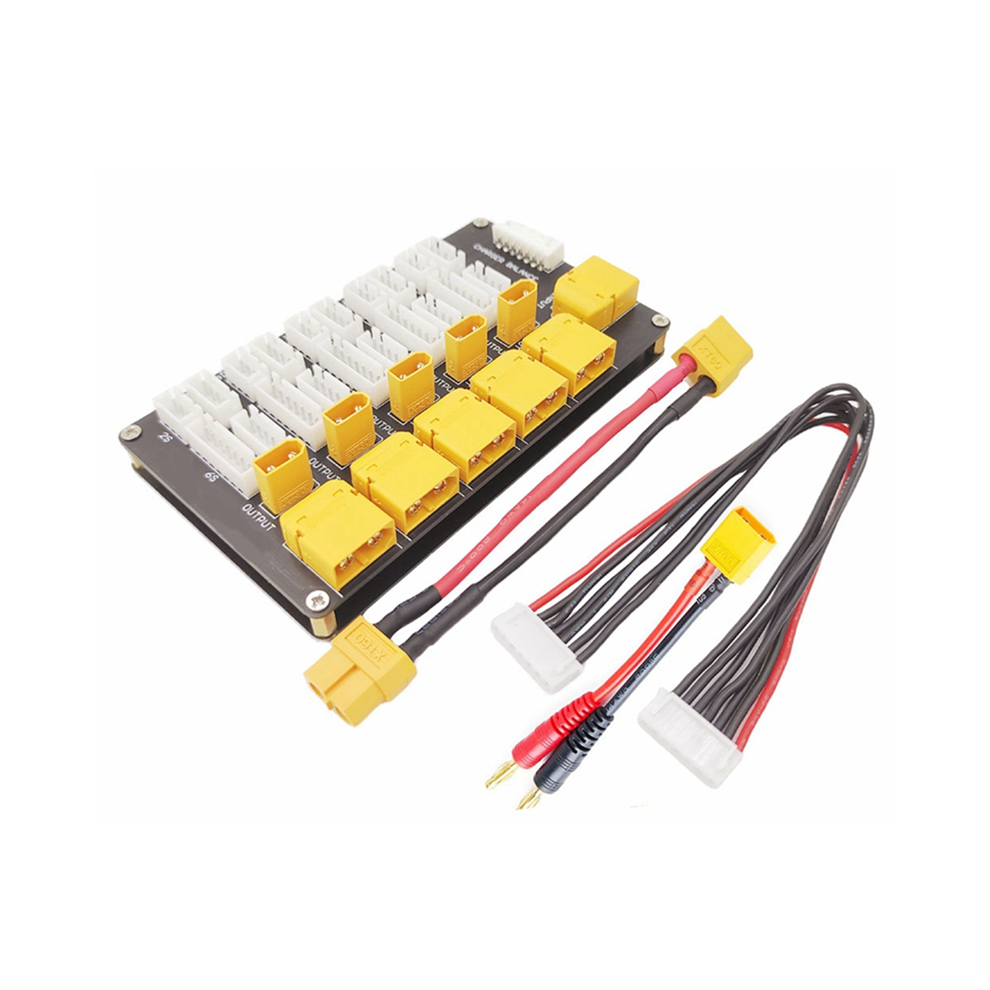 Lithium Battery Charging Board Parallel Xt30 Xt60 Plug 2?6S Batteries For B6 Charger Electronic Components 4851044605241