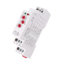 12-240VAC/DC Din-kiskon tyyppi Aikaviiverele 16A/250VAC monitoimiajastin, jossa 10 toimintovaihtoehtoa, ATMT1-M2