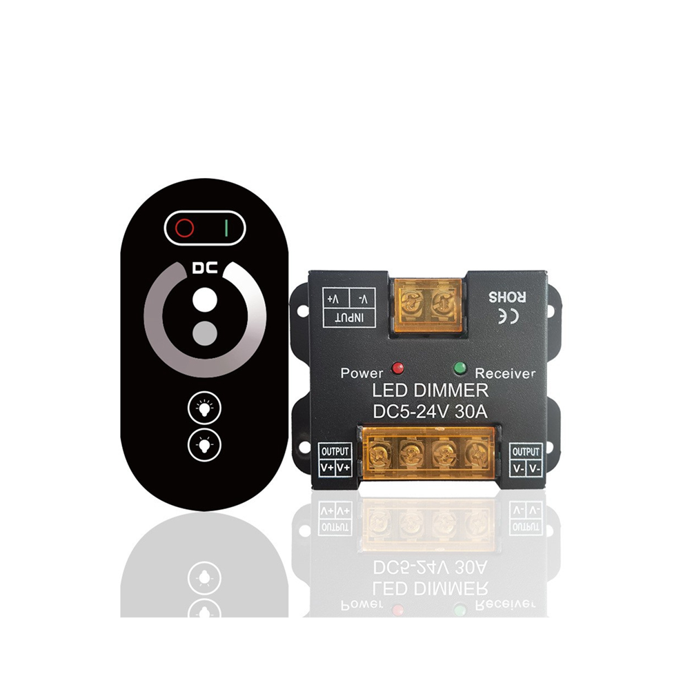 Rf 30A Touch Dc12v Dc24v Single Color Controller Led Dimmer For Lights 4851044607122