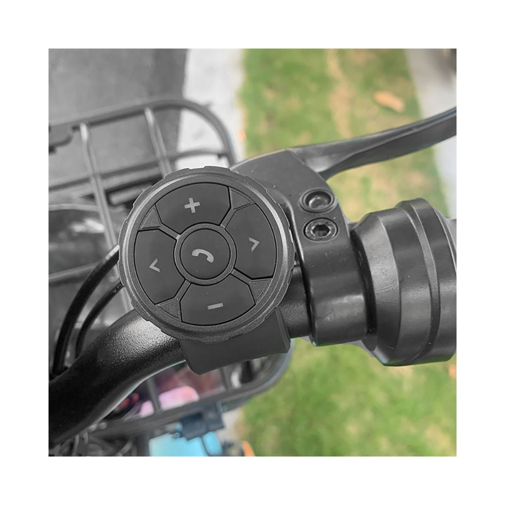 Robot Wireless Bluetooth Remote Button Universal Motorcycle/Bike Handlebar Media Controller Car Steering Wheel Control 4851044613086