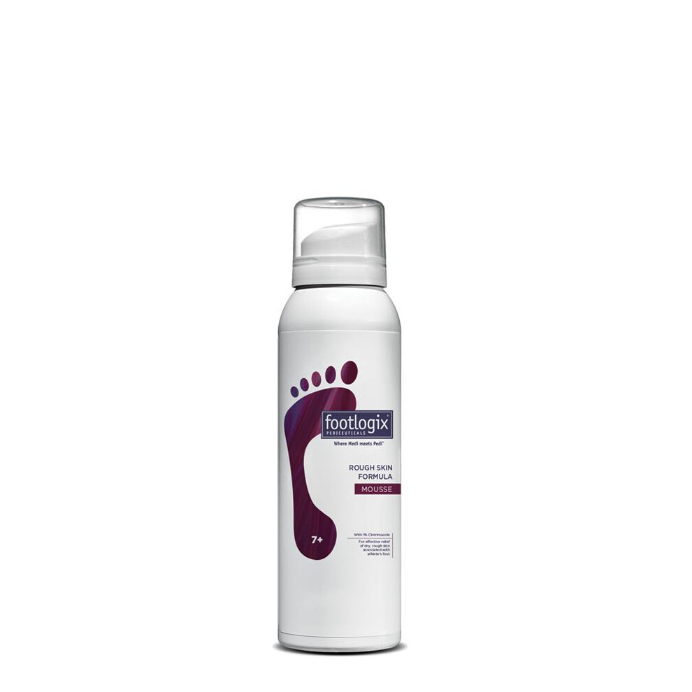 Footlogix Rough Skin Formula Anti-Microbial Moisturizer For Dry Rough Feet 125Ml