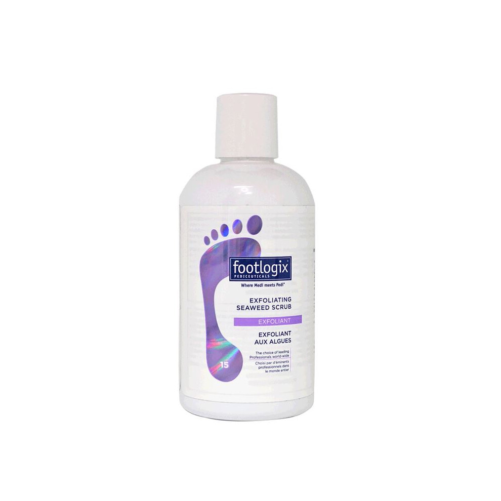 Footlogix Exfoliating Laminaria Seaweed Scrub Foot Skin Exfoliant - 250ml