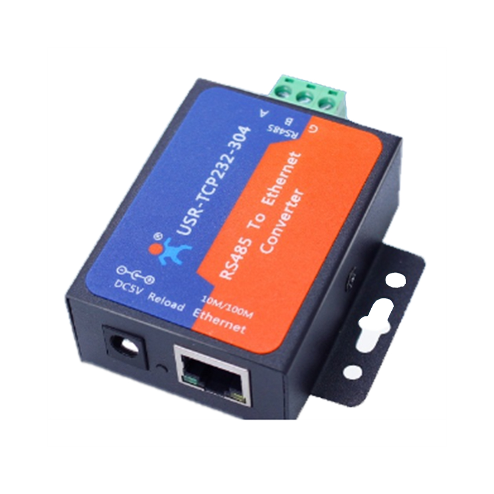 Modbus Serial Port Rs485 To Ethernet Converter Server -Tcp232-304 Data Transmission Dhcp/Dns Supported 4851044615134