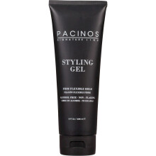 Hair Styling Gel - Firm Hold & Shine Finish - Water Soluble Formula - No Dry Flakes - Alcohol-Free