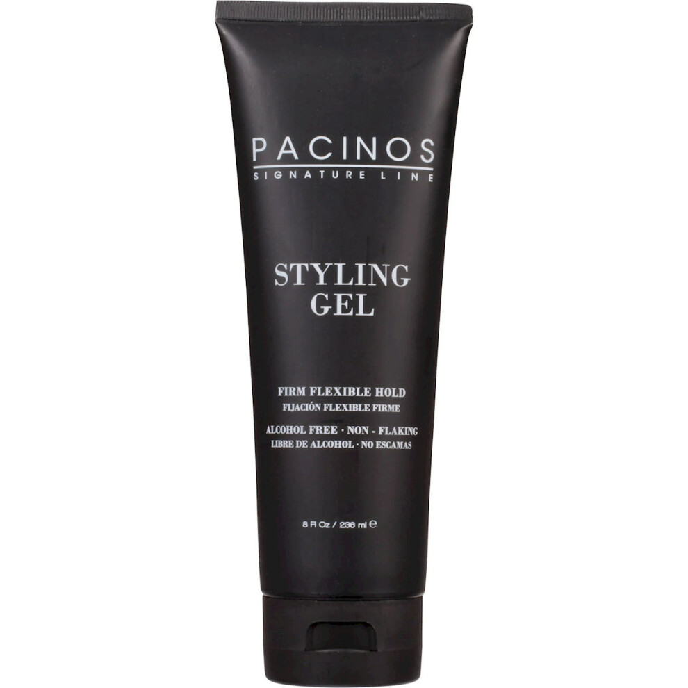 Hair Styling Powder Hair Styling Gel - Firm Hold & Shine Finish - Water Soluble Formula - No Dry Flakes - Alcohol-Free
