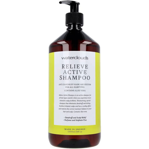 Waterclouds Relieve Anti Dandruff System Active Climbazole Shampooing 1000ml