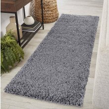 (Dark Grey , 60x110 cm) Extra Large Soft Thick Pile Shaggy Rugs Living Room Rug