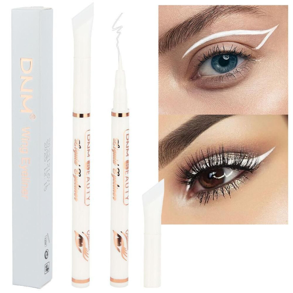 (10#) Colorful Eyeliner Pen Smudge-proof Matte Natural Eyeliner Pencil Quick-Dry Liquid Eyeliner Pen for Daily Party Eye Makeup