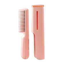 Professional Hair Dryer Brush Blow Rotating Straight Hair Comb Straightener