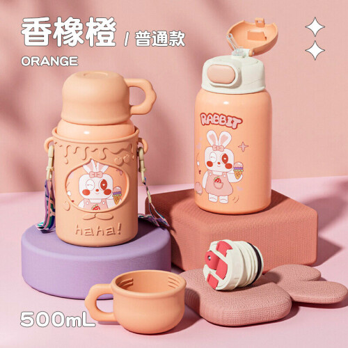 TAVVA - Contenedores De Botanas De Acero Inoxidable Para Niños (12 Onzas/7 Onzas) - Contenedores