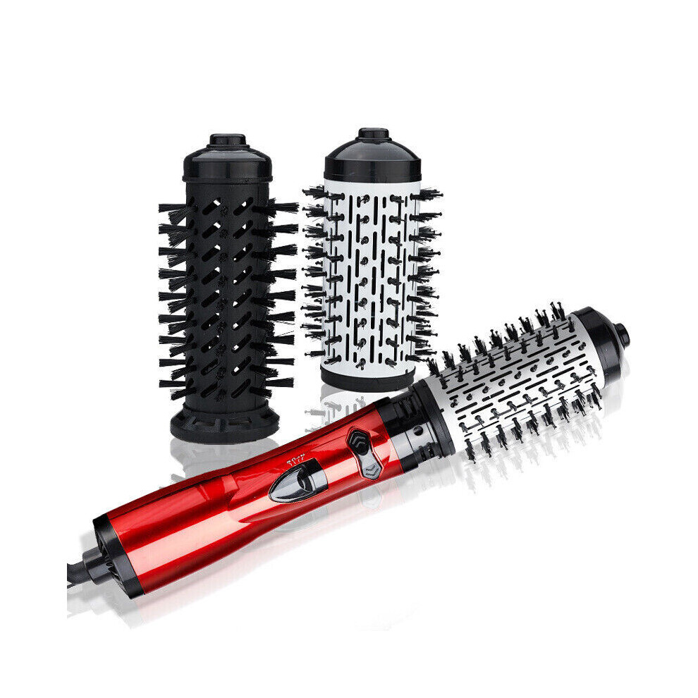 Sunshine Smile 3In1 Hot Air Styler And Rotating Hair Dryer Hair Straightener Curler Brush Comb