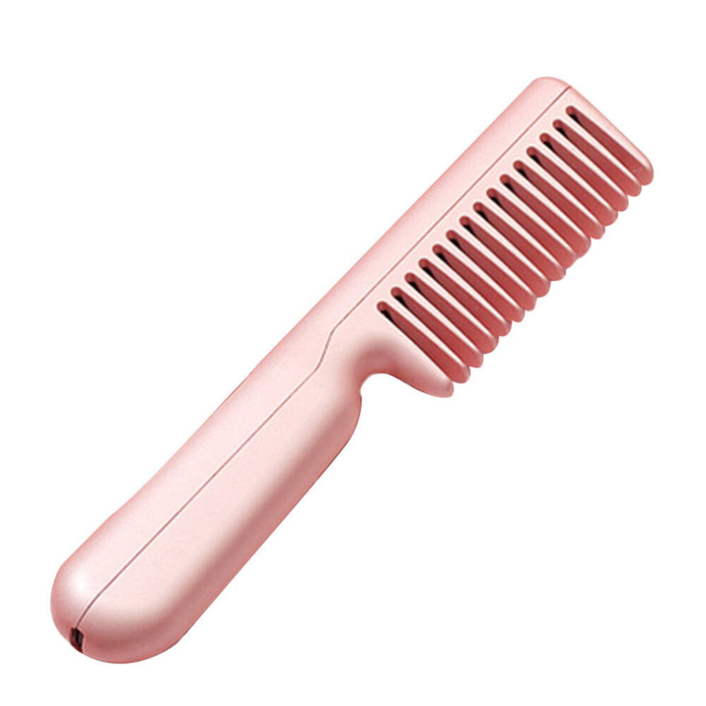 Sunshine Smile Mini Hair Dryer Rechargeable 2 1 Curling Comb Straightener Travel