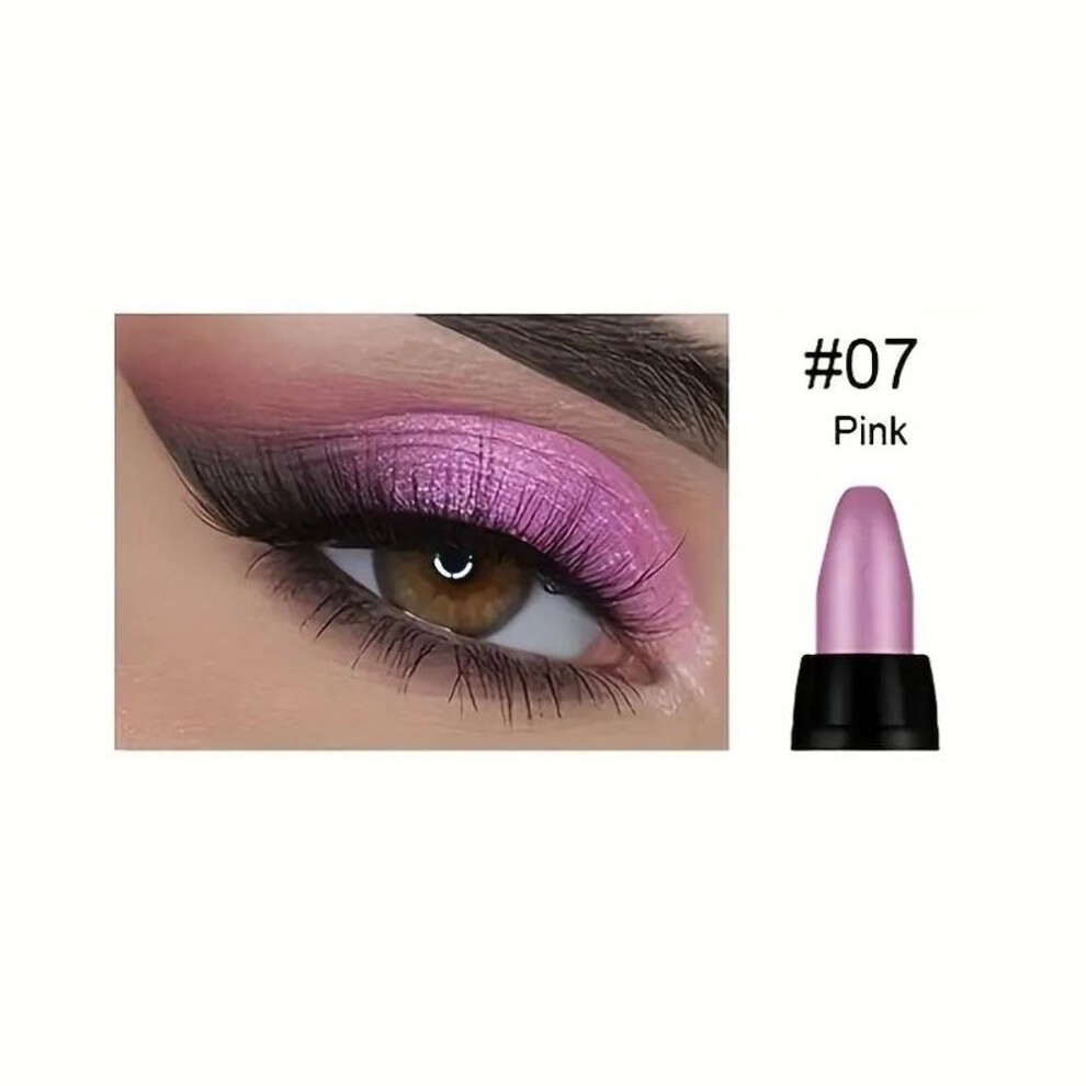 (07) Vibrant Multicolor Long-Lasting Eyeshadow Stick