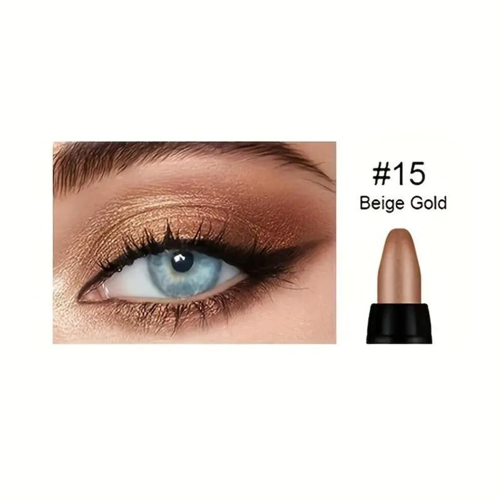 (15) Vibrant Multicolor Long-Lasting Eyeshadow Stick
