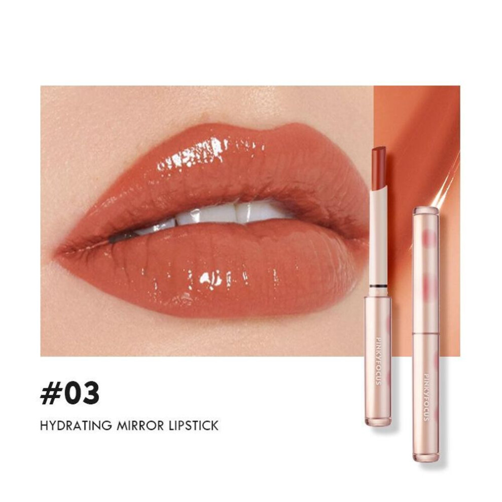 (03) Water-sensitive Lipstick - Long-lasting, Non-stick Cup, Moisturizing Lip Glaze For Autumn & Winter, Enhances Natural Lip Color