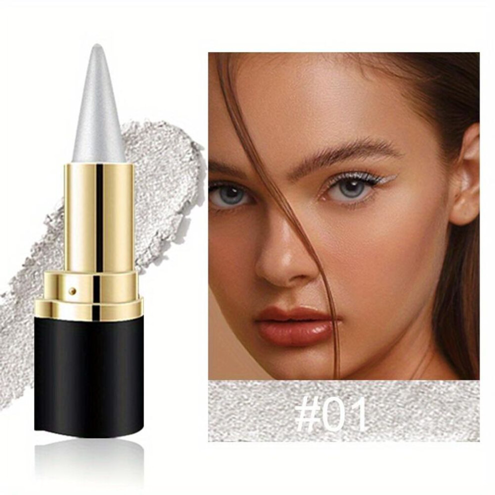 (01) Black Silver Grey Brown Gel Eyeliner Pencil Eye Black Face Paint Sticks Makeup Waterproof Eyeliner Pencil Tool For Delineating Eyes