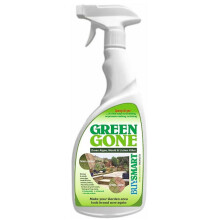 Smart Green Gone Trigger Spray 750ml (PPR750) - Algae, Lichen & Moss Remover, No Scrub Required, 36h Visible Result, 9-Month Shield