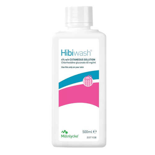 Hibiscrub Hibiwash Full Body Antimicrobial Wash - 500ml