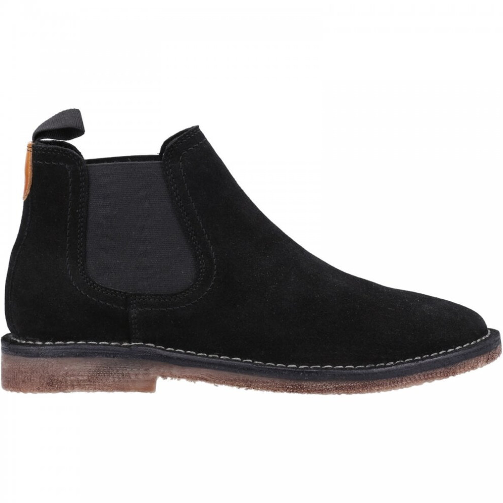 (12 (Adults')) Shaun | Black | Mens Chelsea Boots