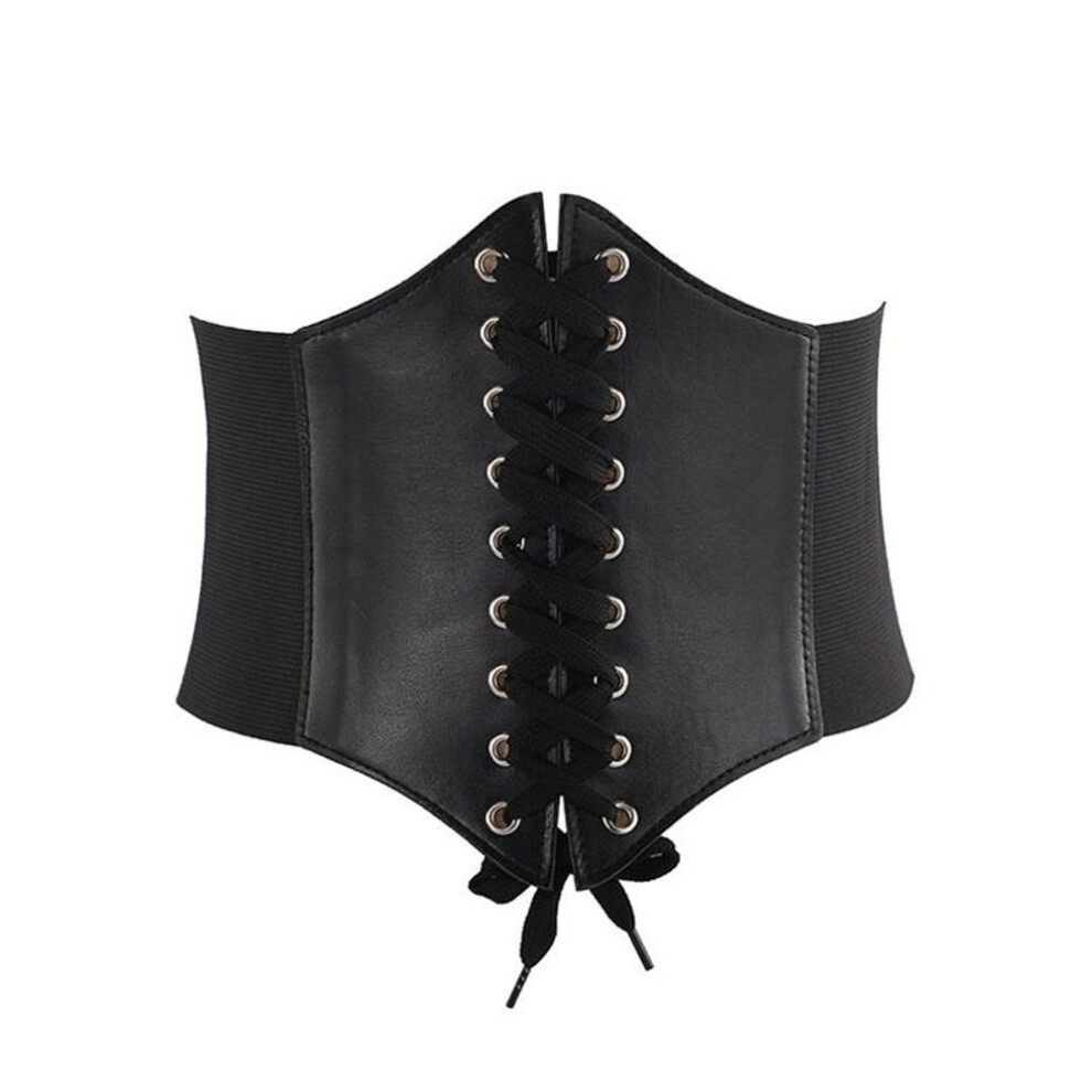 (black, One Size) Women&apos;s Waist Shapewear Court Style Body Sculpting Bandage Adjustable Slimming Belt Corset Body Shaper