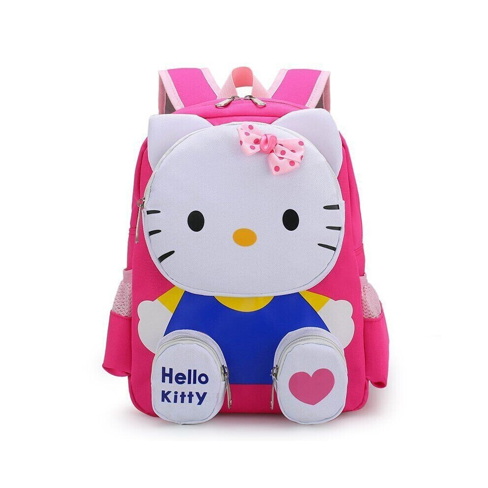 Kids Hello Kitty Cat Backpack Rucksack School Student Handbag Travel Bag Gift AU