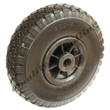 10" 260x85mm a prueba de pinchazos, rueda libre plana, rodamiento de rodillos 150kg por