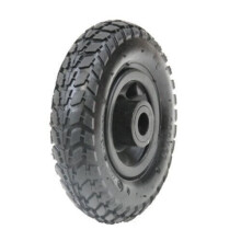 Roda pneumática de 8" 200x50mm, rolamentos de rolos, carrinho de mão, carrinho de mão, carrinho de mão