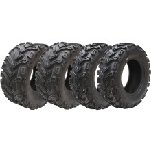22x7.00-11 & 22x10.00-9 ATV Quad Tyres 6ply Wanda P3128 Road Legal (Set of 2 &2