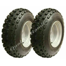 21x7-10 Slasher Quad Reifen, auf 4 Spikes 100mm PCD, - 2er Set