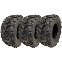 24x10.00-11 Quad ATV Neumáticos 6ply Wanda P3128 E-Marked Road Legal Neumáticos (Juego de 3)