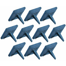 Lote de 10 clavos decorativos - hierro forjado - Clavos para puertas