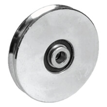 100mm Rundrillenrad mit 8mm Rille für Kabel