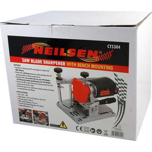 Neilsen Neilsen Saw Blade Sharpener With Bench Mounting 2