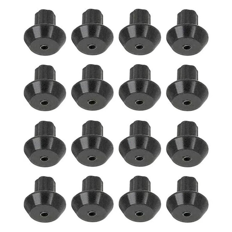 (16pcs) Wb02t10461 Gas Range Rubber Feet Replacement Parts Burner Foot High Quality Burner Grate Foot