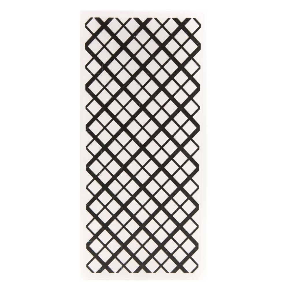 (No.6-Net Grid) Flower Leaf Grid Net Plastic Embossing Folders Template Dies Stencil Grain Circle Frame
