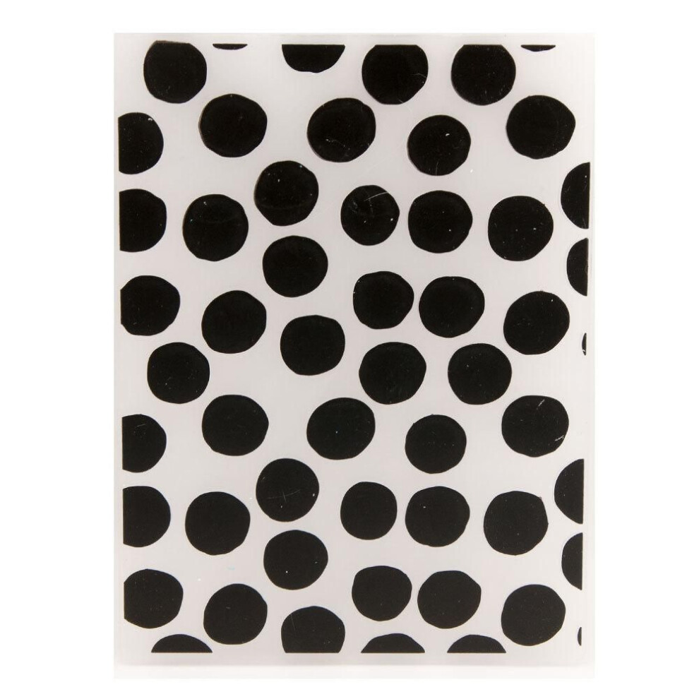 (No.6-Bubbles Spot) Grid Net Plastic Embossing Folders Template Dies Stencil Bubbles Spot Room Wall Fern Leaf Flower Frame