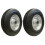 Parnells 400-8 roue brouette de 16", pneu 6 plis, roulements à billes de 25 mm - jeu de 2 1